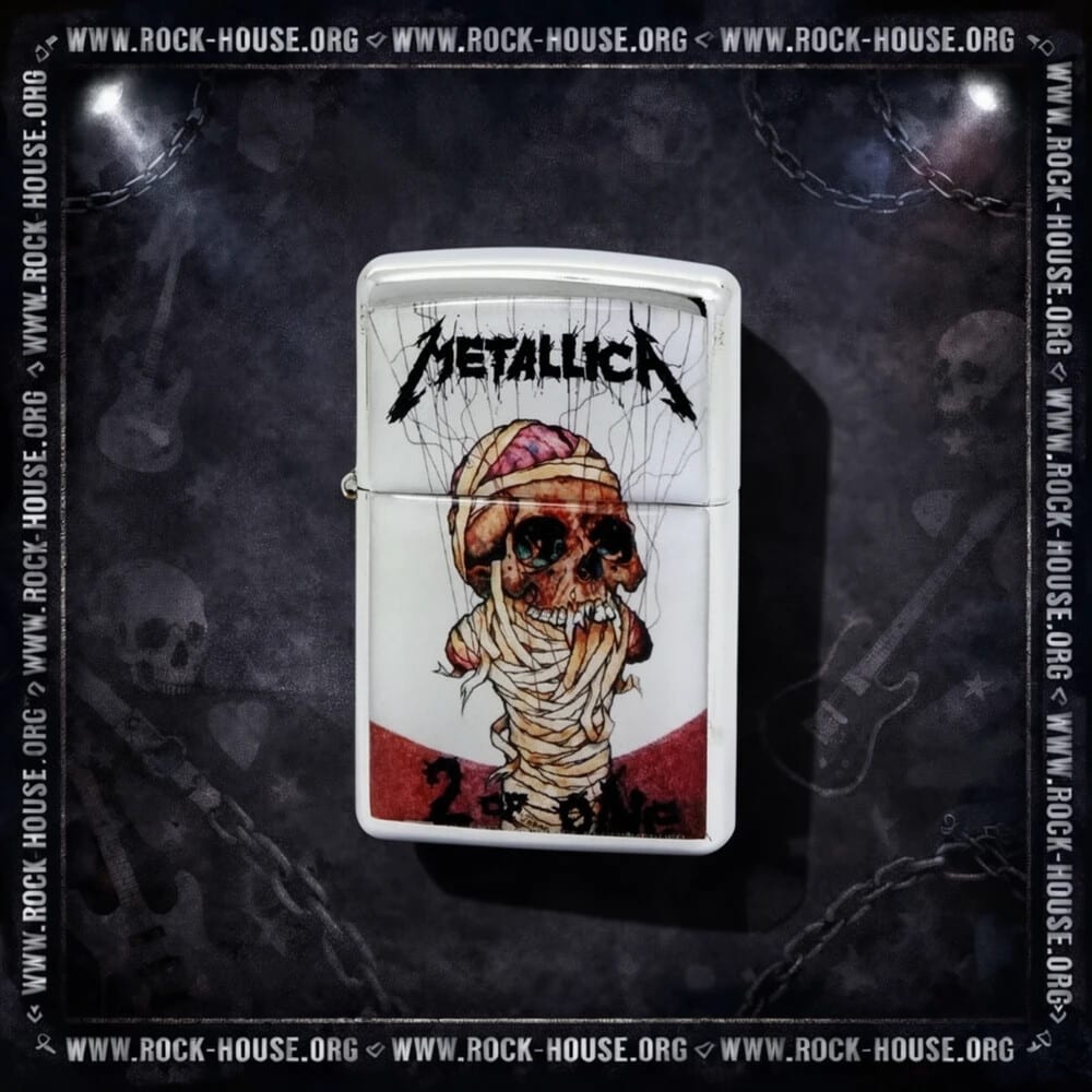 Зажигалка сувенирная Metallica 2 of One — фото товара