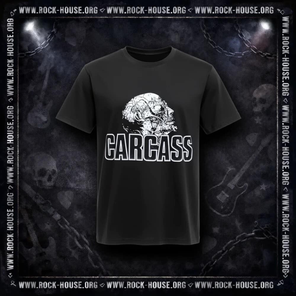 Футболка Carcass с логотипом — Футболки