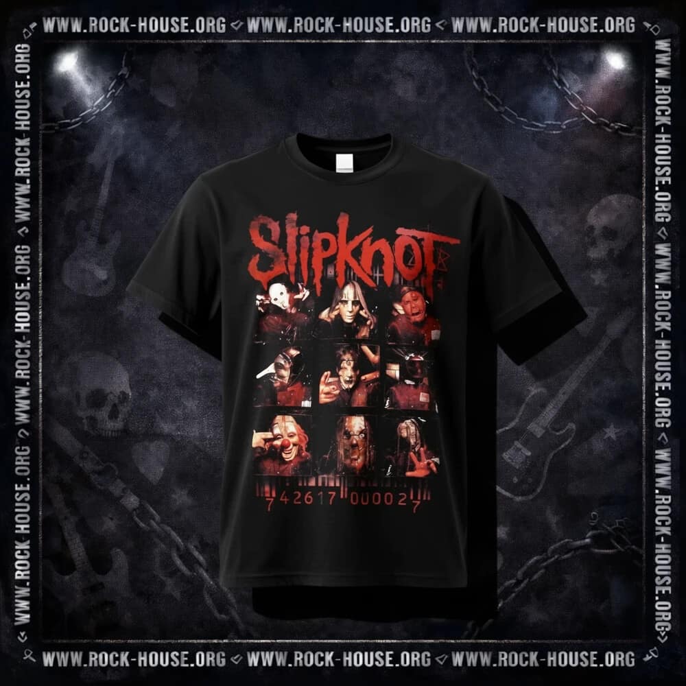 Футболка Slipknot masks — Футболки