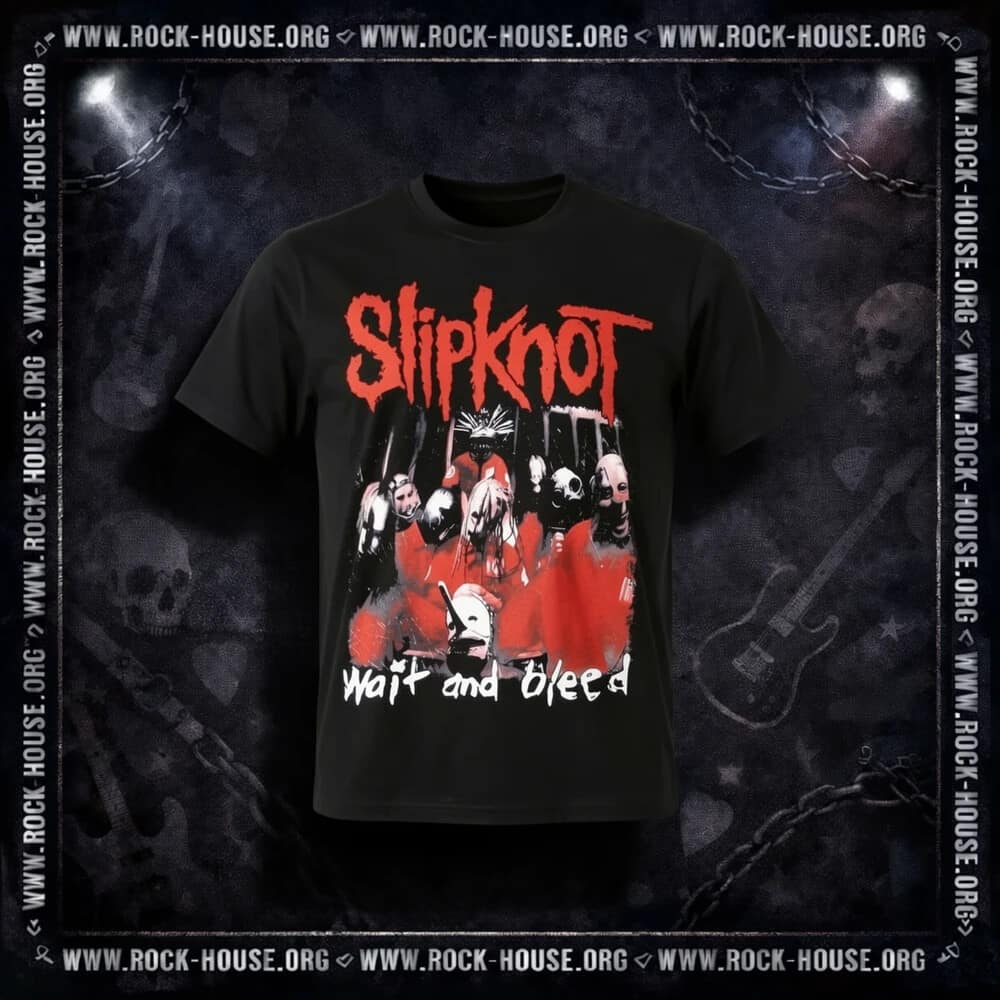 Футболка Slipknot Wait and Bleed — Футболки