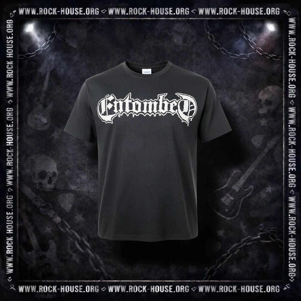 Футболка Entombed с логотипом — фото товара