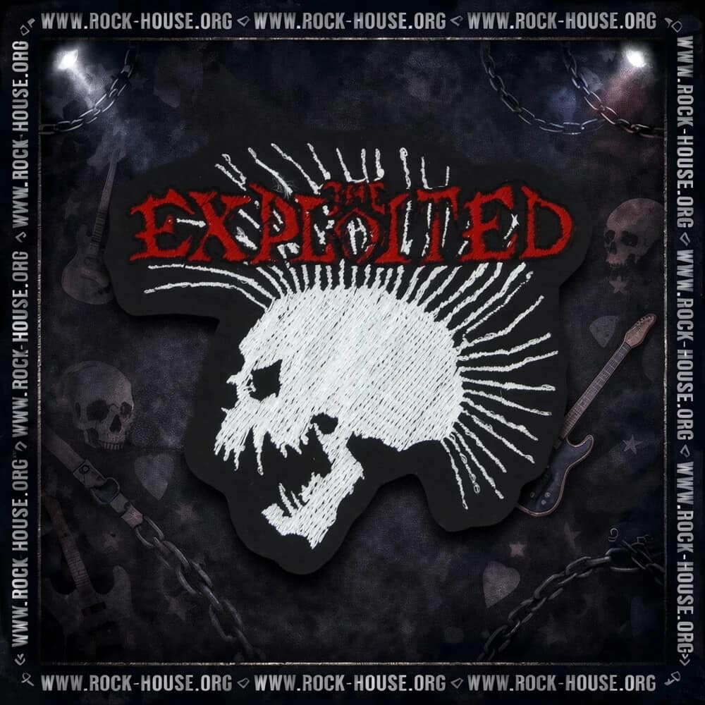 Нашивка The Exploited с логотипом — Нашивки