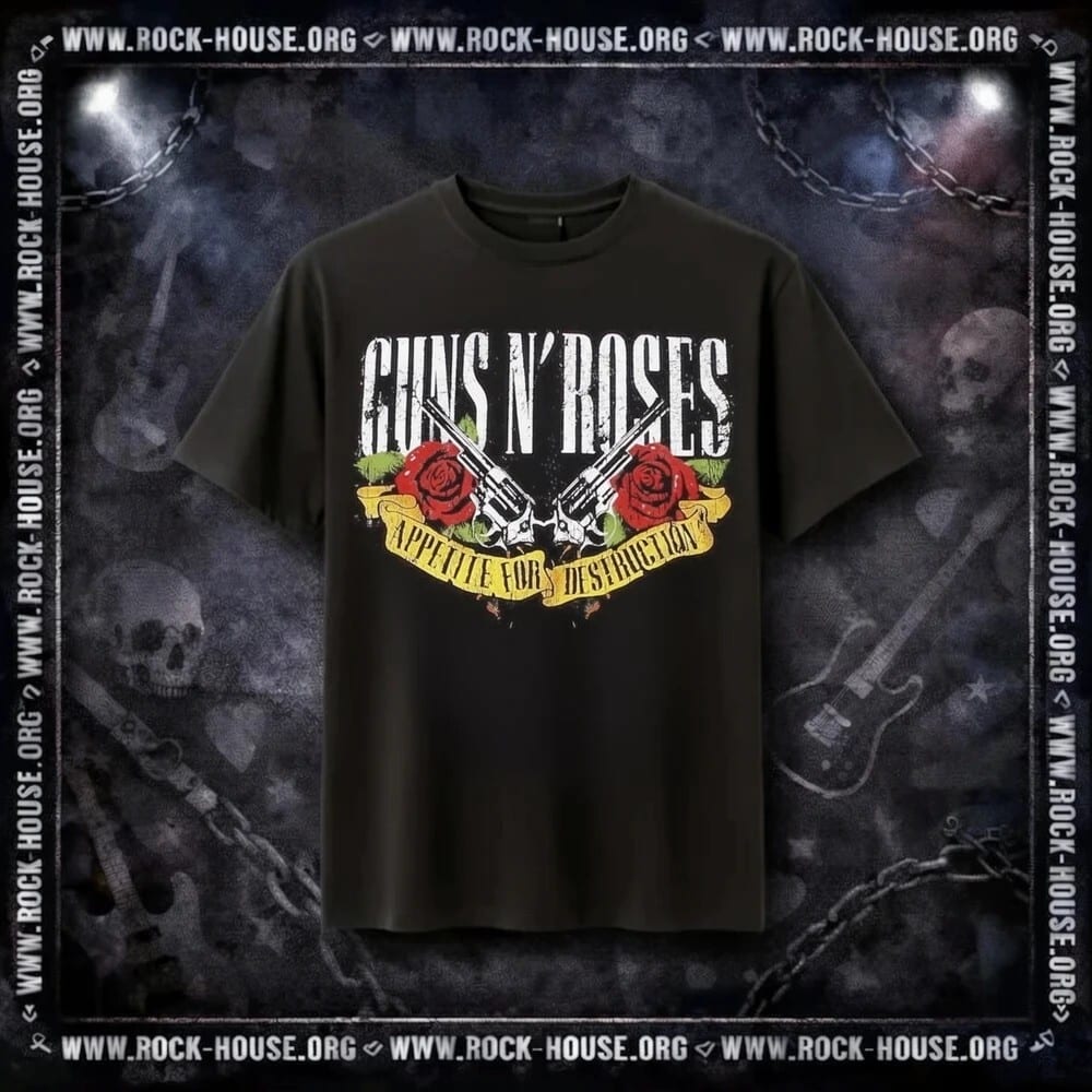 Футболка Guns'n'Roses Appetite for Destruction — фото товара