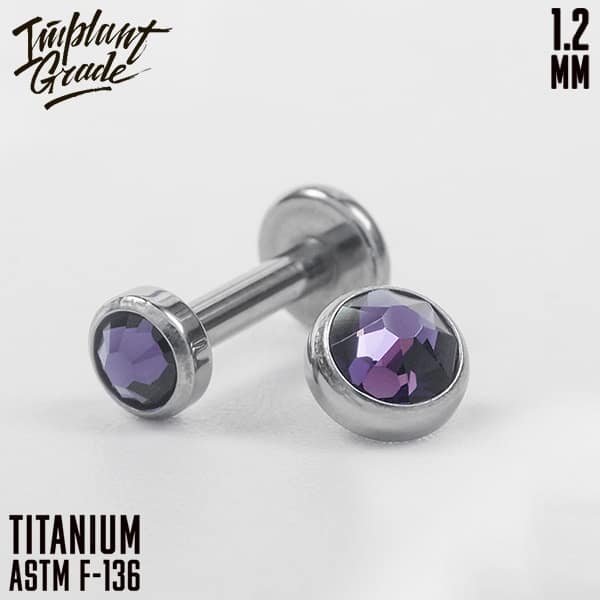 Накрутка Amethyst Implant Grade 1.2 мм титан — Накрутка внутр. резьба