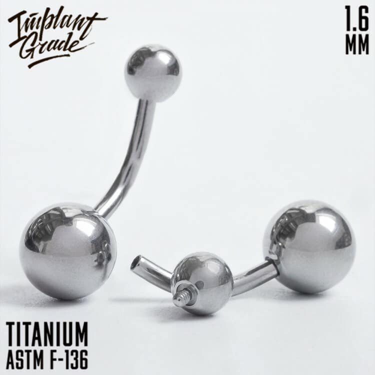 Банан Implant Grade 1.6 мм титан — Банан