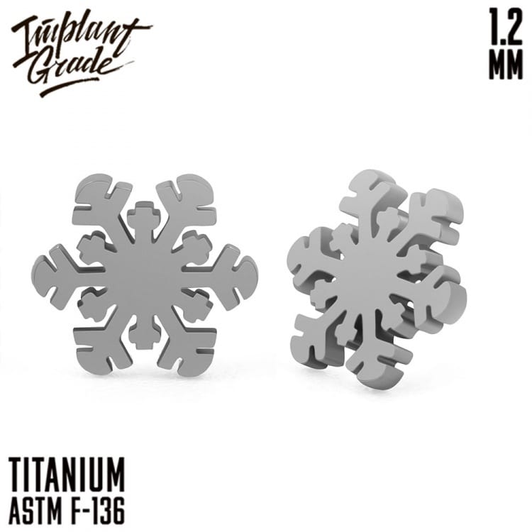 Накрутка D snowflake Implant Grade 1.2 мм титан — фото товара