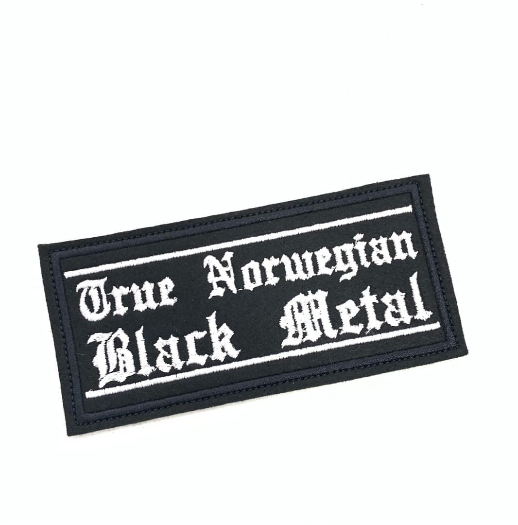 Нашивка True Norwegian Black Metal — Нашивки