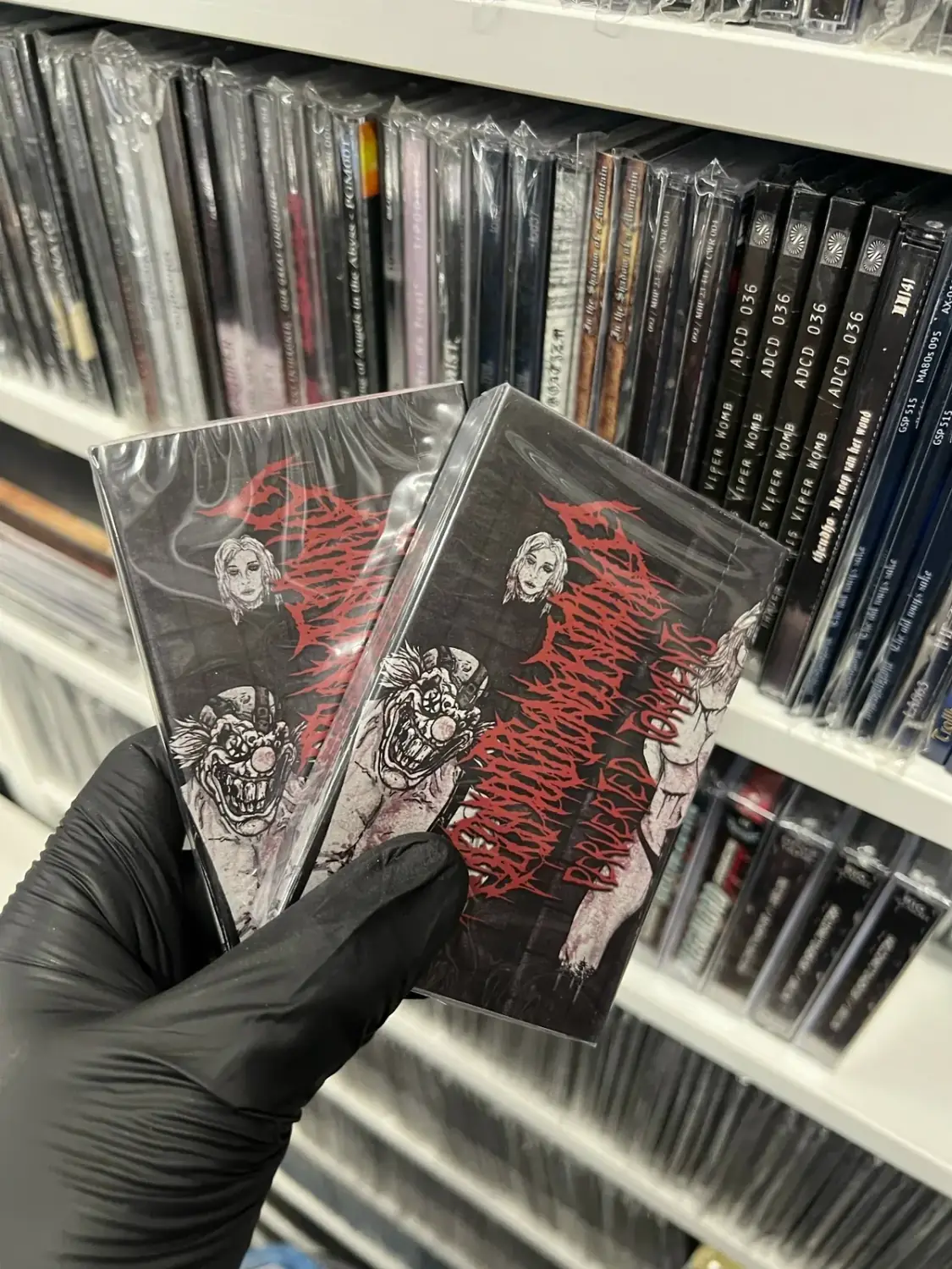 Две кассеты Decomposition of Entrails Perverted Torments в магазине Rock House