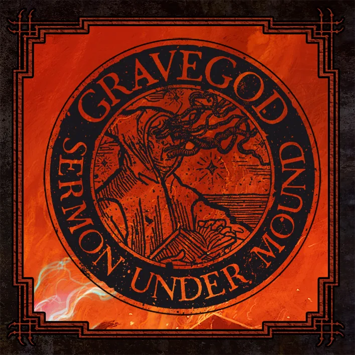 Графический символ из оформления альбома Gravegod Sermon Under Mound